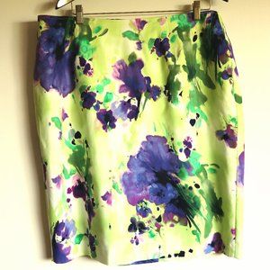 Jones New York Hawaiian Style Skirt 16W